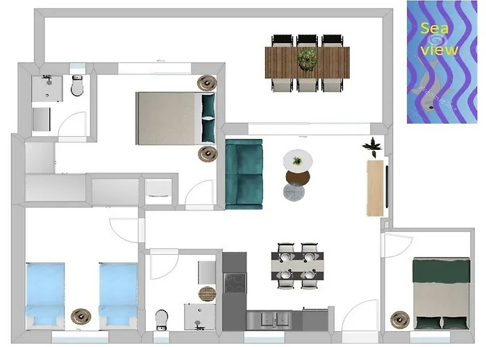 Apartmán Relaxing Beachfront *